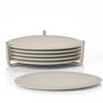 Zone Denmark Σουβέρ Σιλικόνης Σετ 6 Τμχ Ø10x3,1 - Mud