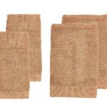 Zone Denmark Πετσέτες Βαμβακερές Σετ 4 Τμχ - Classic Mandarine