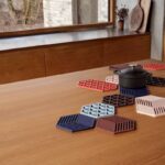 Zone Denmark Σουπλά Για Ζεστά Σκεύη Σιλικόνης 16x14 - Hexagon Burgundy - Image 5