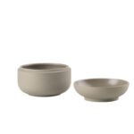 Zone Denmark Δοχείο Αποθήκευσης Stoneware Ø10x7,5 - Sensu Taupe - Image 2