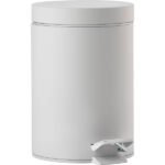 Zone Denmark Κάδος Απορριμμάτων Ανοξείδωτος 3 Lt - Solo Soft Grey