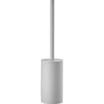 Zone Denmark Πιγκάλ Πορσελάνινο/Ανοξείδωτο Ø8,4x44,8 - Solo Soft Grey