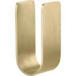 Zone Denmark Άγκιστρο Μπάνιου Ανοξείδωτο 3,5x3,4x8 - Ume Brass