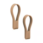 Zone Denmark Κρεμάστρες Πετσέτας Μαγνητικές Σετ 2 Τμχ 9 Εκ. - Loop Mandarine