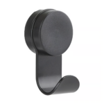 Zone Denmark Άγκιστρο Μπάνιου Με Βεντούζα 5,8x14 - Puck Hook Single Black