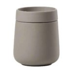 Zone Denmark Δοχείο Αποθήκευσης Για Μπατονέτες Stoneware 290 ml - Nova One Taupe