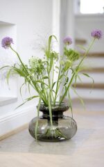 Zone Denmark Βάζο Γυάλινο Φ31,7x33 - Inu Smoked Grey - Image 4