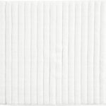 Zone Denmark Πατάκι Μπάνιου Βαμβακερό 80x50 - Inu White