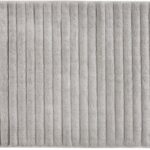 Zone Denmark Πατάκι Μπάνιου Βαμβακερό 80x50 - Inu Soft Grey