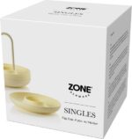 Zone Denmark Αυγοθήκες Με Βάση Σετ 4 Τμχ Φ11,2x9,5 - Singles Limestone - Image 8