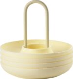 Zone Denmark Αυγοθήκες Με Βάση Σετ 4 Τμχ Φ11,2x9,5 - Singles Limestone - Image 2