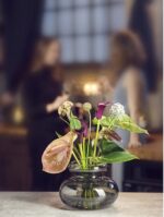 Zone Denmark Βάζο Γυάλινο Φ31,7x33 - Inu Smoked Grey - Image 8