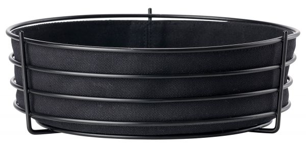 5708760675678_bilder_600x600-1 Zone Denmark Ψωμιέρα Υφασμάτινη/Μεταλλική Φ25,5x8 - Singles Black - Image 1