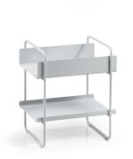 Zone Denmark Βοηθητικό Τραπέζι Μεταλλικό 48x35,6x55,5 - A-Console Table Soft Grey
