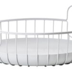 Zone Denmark Καλάθι Οργάνωσης Μεταλλικό Ø38x18 - Inu Soft Grey