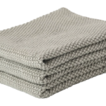 Zone Denmark Πετσέτες Κουζίνας Βαμβακερές Σετ 3 Τμχ 27x27 Εκ. - Mud