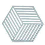 Zone Denmark Σουπλά Για Ζεστά Σκεύη Σιλικόνης 16x14 - Hexagon Fog Blue