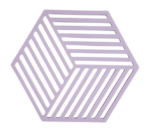 Zone Denmark Σουπλά Για Ζεστά Σκεύη Σιλικόνης 16x14 - Hexagon Lupine