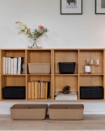 Zone Denmark Κουτιά Αποθήκευσης Σετ 2 Τμχ 48x32x15 - Pulp Black - Image 4