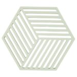 Zone Denmark Σουπλά Για Ζεστά Σκεύη Σιλικόνης 16x14 - Hexagon Mint