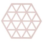 Zone Denmark Σουπλά Για Ζεστά Σκεύη Σιλικόνης 16x14 - Triangles Rose