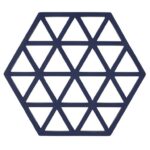 Zone Denmark Σουπλά Για Ζεστά Σκεύη Σιλικόνης 16x14 - Triangles Midnight