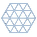 Zone Denmark Σουπλά Για Ζεστά Σκεύη Σιλικόνης 16x14 - Triangles Blue