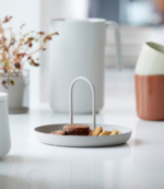 Zone Denmark Δίσκος Σερβιρίσματος Μεταλλικός Φ20x13 - Singles Warm Grey - Image 2