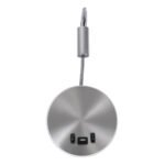 GLOBOSTAR® GOOSE 60884 Μοντέρνο Φωτιστικό Τοίχου - Απλίκα Ξενοδοχείου Reading Light με Φορτιστή USB 3A LED 6W 600lm 36° & 360° AC 220-240V IP20 Φυσικό Λευκό 4500K - CREE XPE & Lumileds SMD Chip & TÜV SÜD Driver - Νίκελ Βούρτσας - Μ15.5 x Π15 x Υ30.5cm - 3 Χρόνια Εγγύηση - Image 5