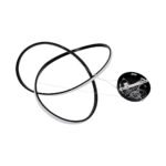 GLOBOSTAR® DEXTER 60913 Μοντέρνο Κρεμαστό Φωτιστικό Οροφής LED 90W 10080lm 300° AC 220-240V IP20 Ρυθμιζόμενο Λευκό CCT με Χειριστήριο από 2700K έως 6000K Dimmable - Lumileds SMD Chip - Μαύρο Ματ - Μ73 x Π73 x Υ16cm - 3 Χρόνια Εγγύηση - Image 7