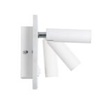 GLOBOSTAR® LADY-S 60943 Μοντέρνο Φωτιστικό Τοίχου - Απλίκα Ξενοδοχείου Reading Light με Φορτιστή USB 3A LED 6W 600lm 36° & 360° AC 220-240V IP20 Φυσικό Λευκό 4500K - Bridgelux COB Chip & TÜV SÜD Driver - Λευκό Ματ - Μ15 x Π15 x Υ7cm - 3 Χρόνια Εγγύηση - Image 4