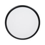 GLOBOSTAR® TUFFIN 60996 Φωτιστικό Πλαφονιέρα Οροφής LED 24W 2760lm 120° AC 220-240V Αδιάβροχο IP54 Ψυχρό Λευκό 6000K - Lumileds SMD Chip - Μαύρο Ματ & Λευκό Γαλακτερό - Μ30 x Π30 x Υ6.5cm - 3 Χρόνια Εγγύηση - Image 5