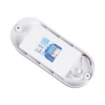 GLOBOSTAR® HOMIE 61000 Φωτιστικό Καραβοχελώνα Τοίχου - Απλίκα LED 11W 960lm 180° AC 220-240V Αδιάβροχο IP65 Ψυχρό Λευκό 6000K - Lumileds SMD Chip - Λευκό Γαλακτερό - Μ17 x Π7 x Υ4.5cm - 3 Χρόνια Εγγύηση - Image 7