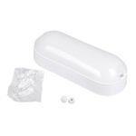 GLOBOSTAR® HOMIE 61000 Φωτιστικό Καραβοχελώνα Τοίχου - Απλίκα LED 11W 960lm 180° AC 220-240V Αδιάβροχο IP65 Ψυχρό Λευκό 6000K - Lumileds SMD Chip - Λευκό Γαλακτερό - Μ17 x Π7 x Υ4.5cm - 3 Χρόνια Εγγύηση - Image 8