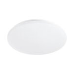 GLOBOSTAR® CELANO 61010 Φωτιστικό Πλαφονιέρα Οροφής LED 30W 2700lm 120° AC 220-240V Αδιάβροχο IP54 Θερμό Λευκό 2700K - Lumileds SMD Chip - Λευκό Γαλακτερό - Μ33 x Π33 x Υ6cm - 3 Χρόνια Εγγύηση - Image 4