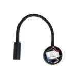 GLOBOSTAR® GOOSE 61690 Μοντέρνο Φωτιστικό Τοίχου - Απλίκα Ξενοδοχείου Reading Light LED 3W 300lm 36° AC 220-240V IP20 Θερμό Λευκό 2700K - CREE XPE Chip & TÜV SÜD Driver - Μαύρο Ματ - Μ6.5 x Π15 x Υ24.5cm - 3 Χρόνια Εγγύηση - Image 6