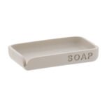 Σαπουνοθήκη polyresin 9x13x2 cm Eurocasa