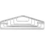 Ράφι γωνιακό chrome Sealskin Elementals