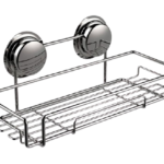 Ράφι με βεντούζες chrome Sealskin Elementals