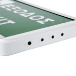 GLOBOSTAR® SENSATI 75664 Διακοσμητικό Φωτιστικό Τοίχου Ένδειξης / Σήμανσης "ΕΞΟΔΟΣ & ΒΕΛΟΣ" LED 1W 40lm 90° AC 220-240V με Επαναφορτιζόμενη Μπαταρία Li-ion 3.7V 350mAh IP20 Πράσινο - SMD2835 Sanan Chip - Νίκελ Βούρτσας & Πράσινο - Μ35 x Π14 x Υ2.3cm - 2 Χρόνια Εγγύηση - Image 4