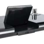 GLOBOSTAR® OLDY 76563 Μοντέρνο Επιτραπέζιο Φωτιστικό Γραφείου με Ασύρματη Φόρτιση 15W 3A, 5W Bluetooth Ηχείο & Ψηφιακό Ρολόι LED 3W 300lm 120° DC 5V με USB-C IP20 Ρυθμιζόμενο Λευκό CCT με Αφή 2700K/4500K/6000K Dimmable - Sanan SMD Chip - Μαύρο - Μ13 x Π25 x Υ43cm - 2 Χρόνια Εγγύηση - Image 11