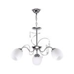 KQ 2221/3 FERROW PENDANT CHROME-OPAL GLASS Ζ3