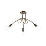KQ 2627/3 QUIRKY ANTIQUE BRONZE CEILING LAMP Z3