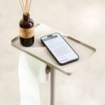 Brix greize σταντ χαρτιού υγείας + πιγκάλ με ράφι Sealskin - Image 5