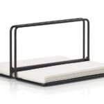 Zone Denmark Χαρτοπετσετοθήκη Μεταλλική 22,5x22,5x11,3 - Singles Black