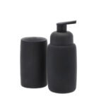 Södahl Δοχείο Κρεμοσάπουνου Stoneware 250 ml - Mono Black - Image 2