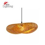 SE21-CA-60 CANESHELL  PENDANT  BAMBOO STEEL  60*36*120cm  E27  2 YEARS WARRANTY