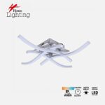 SE LED 45 COSIMA CHROME 45*45*8cm  32W  3CCT WITH MEMORY  2 YEARS WARRANTY