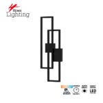 SE LED 50 FRAME BLACK  WALL LAMP  50*16*16.5cm  3CCT WITH MEMORY 2 YEARS WARRANTY