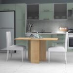 Τραπέζι Pepe Megapap επεκτεινόμενο χρώμα φυσικό οξιάς 28(56+56)x77x75εκ. - Image 3